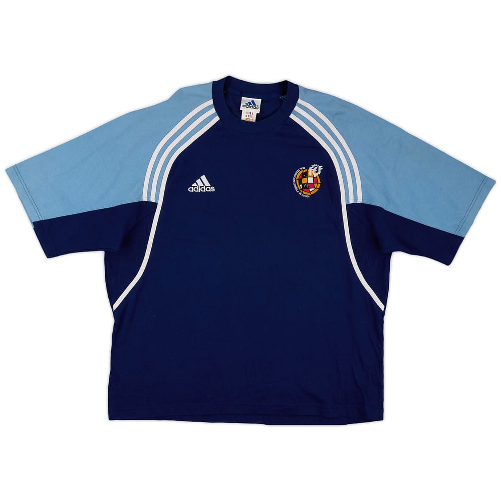 2000-01 Spain adidas Cotton Tee - 7/10 - (XXL)
