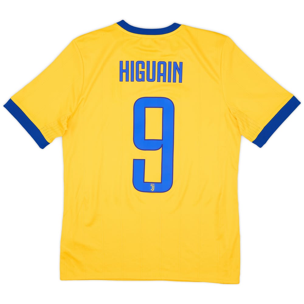 2017-18 Juventus Away Shirt Higuain #9 (XL.Boys)