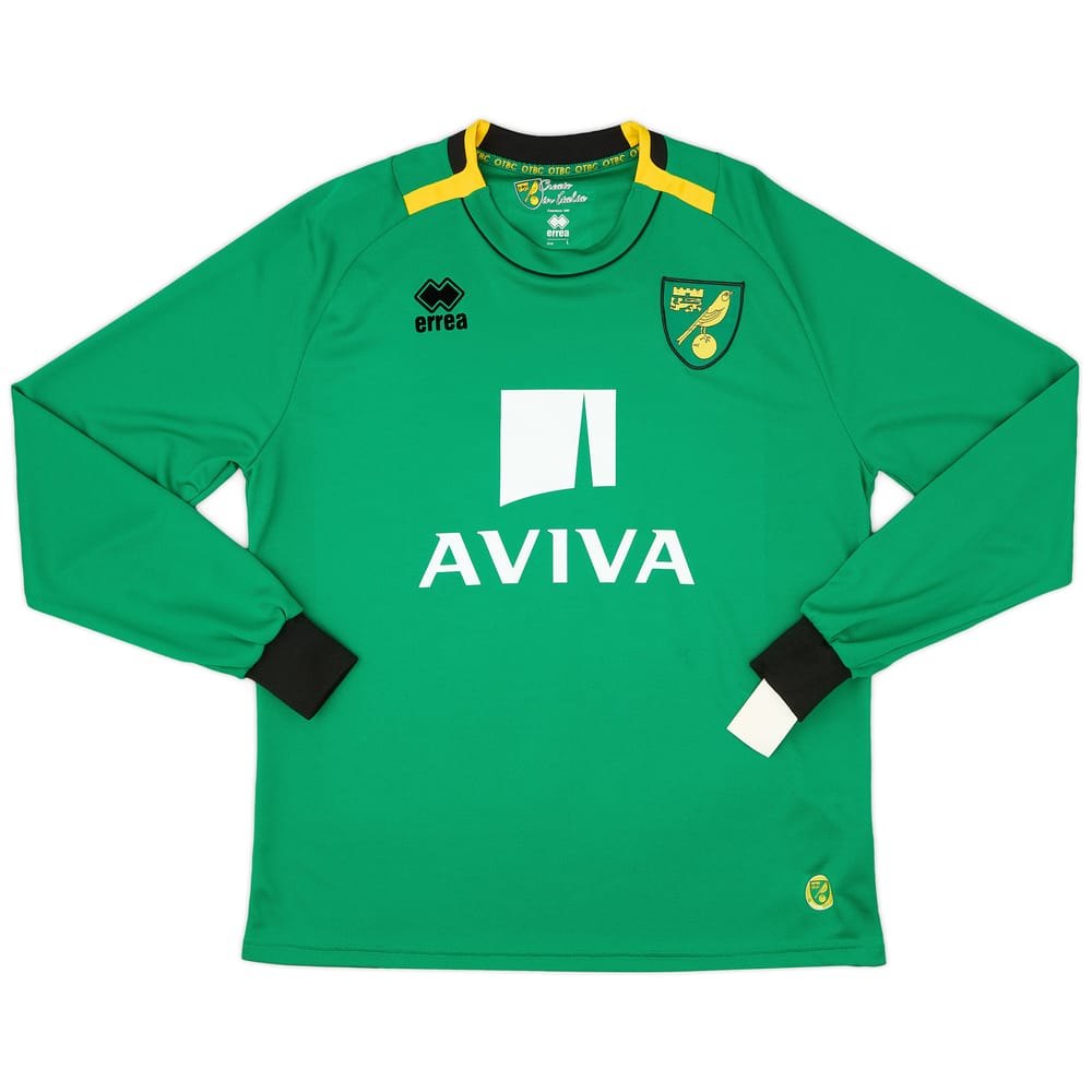 2014-15 Norwich GK Shirt - As New