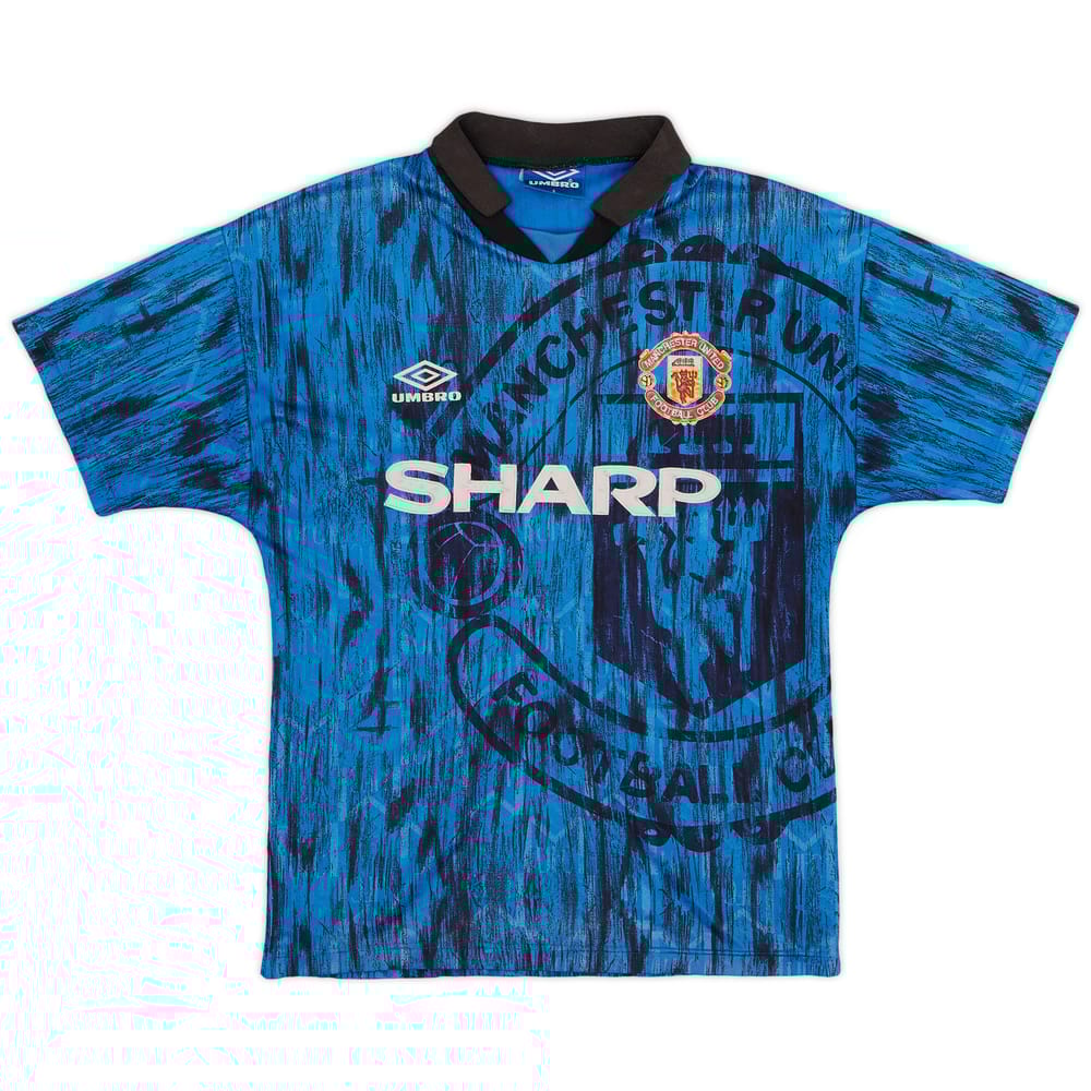 1992-93 Manchester United Away Shirt - 5/10 - (S)