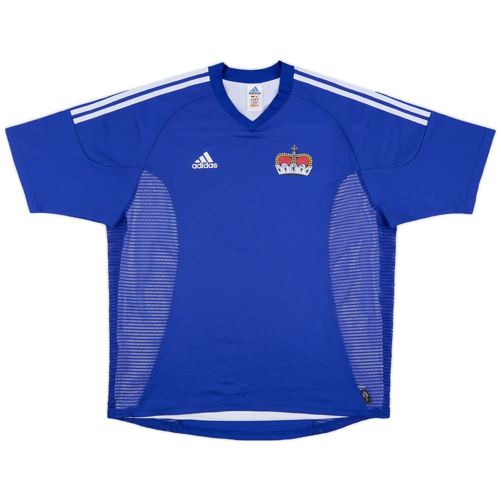 2002-04 Liechtenstein Player Issue Home Shirt - 6/10 - (XL)