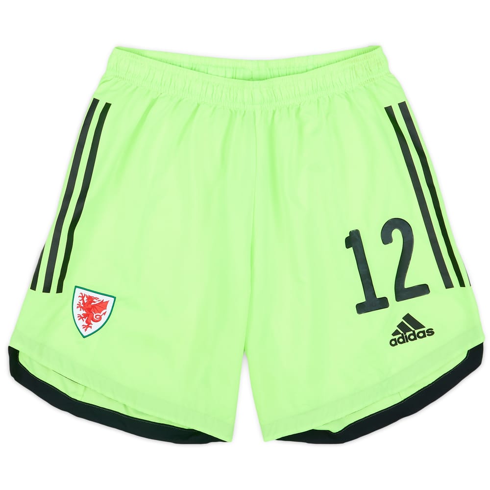 2020-21 Wales Player Issue GK Shorts # - 7/10