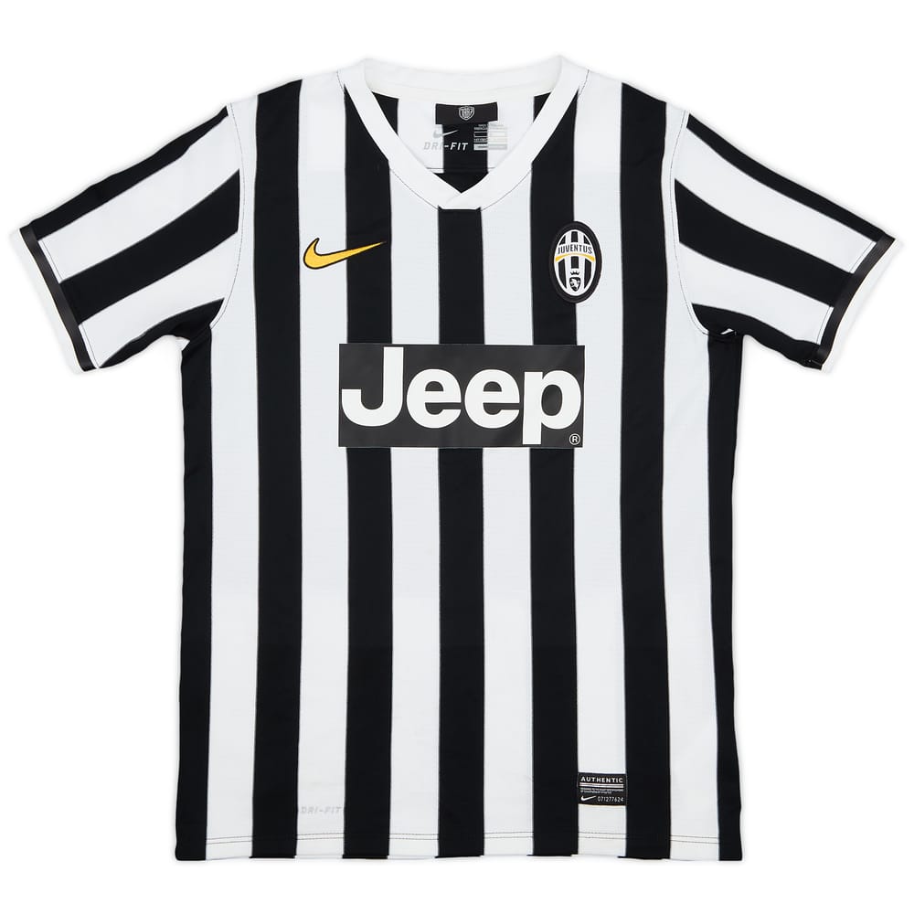2013-14 Juventus Home Shirt - 8/10 - (L.Boys)
