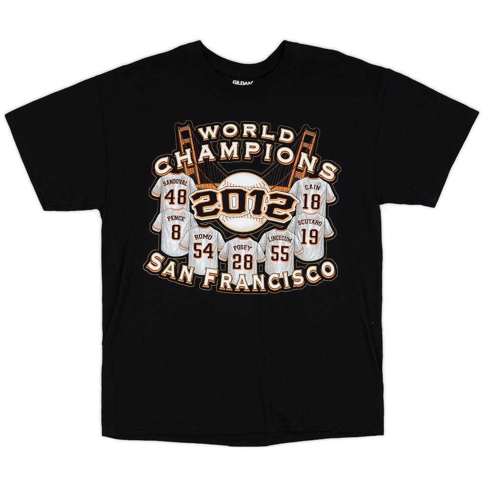 2012 San Francisco Giants World Champions Tee - 9/10 - (L)