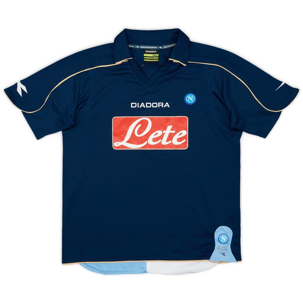2008-09 Napoli Third Shirt - 9/10 - (L.Boys)