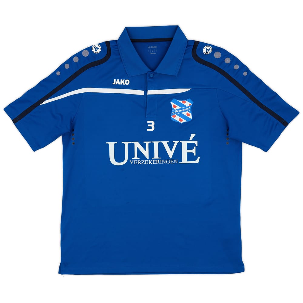 2015-16 Heerenveen Jako Player Issue Polo Shirt #3 - 7/10 - (M)