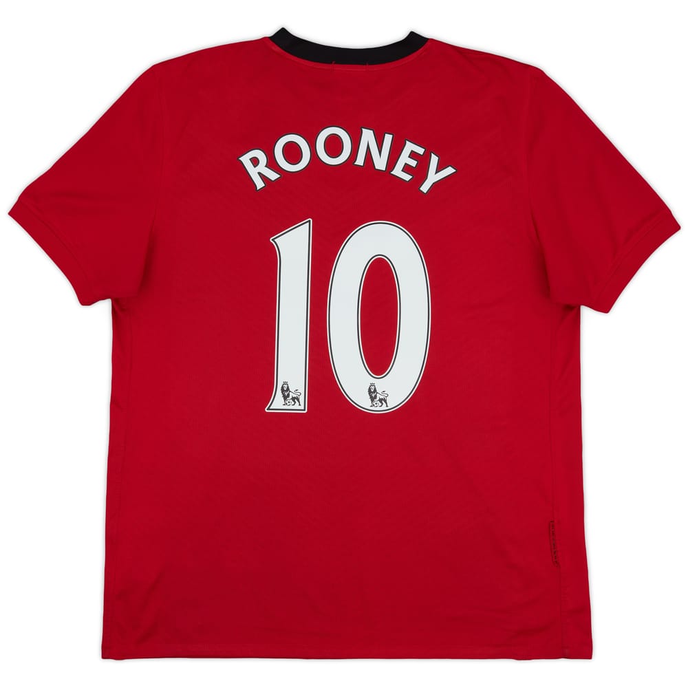 2009-10 Manchester United Home Shirt Rooney #10 - 6/10 - (L)