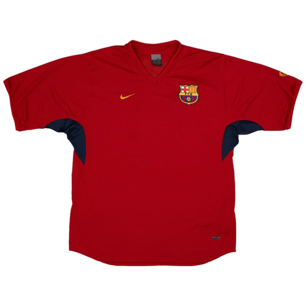 2003-04 Barcelona Nike Training Shirt - 8/10 - (M)