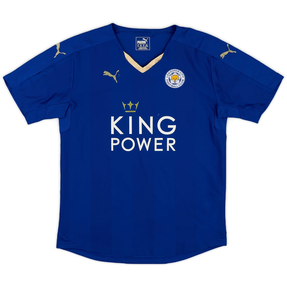2015-16 Leicester Home Shirt - 7/10 - (XL.Boys)