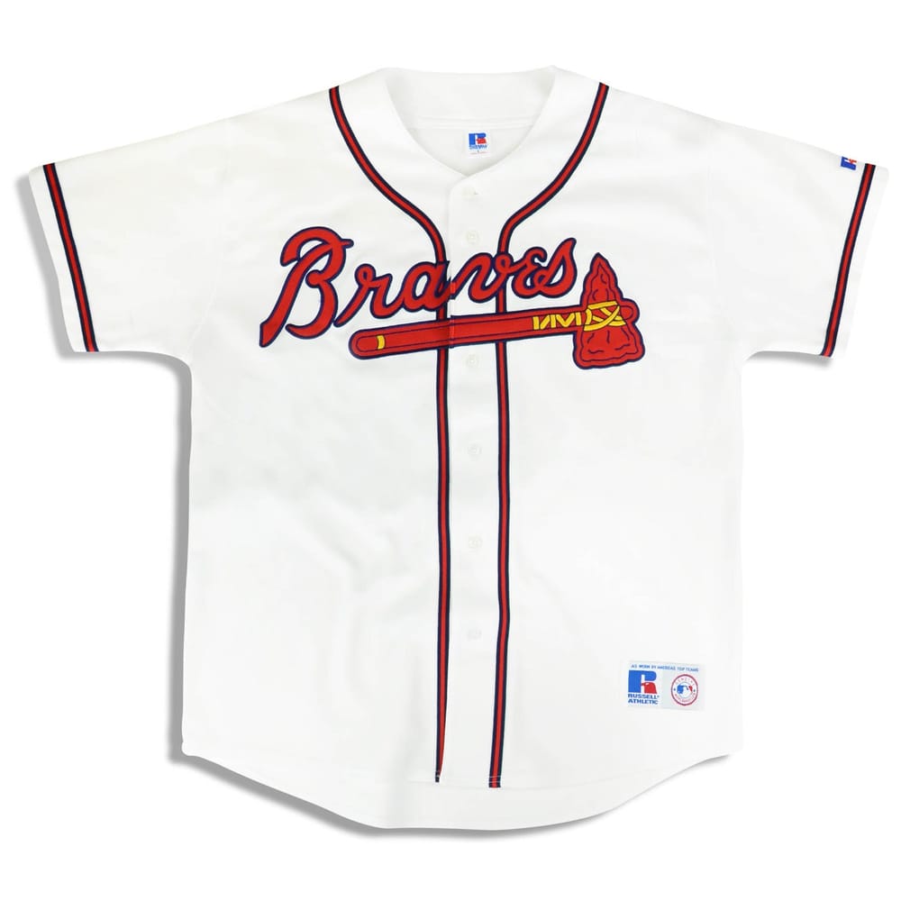 2000-04 Atlanta Braves Russell Athletic Jersey (Home) M