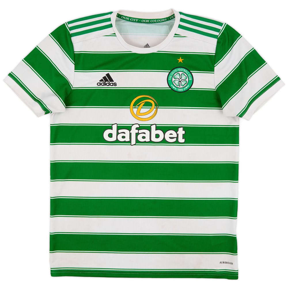 2021-22 Celtic Home Shirt - 5/10 - (M)