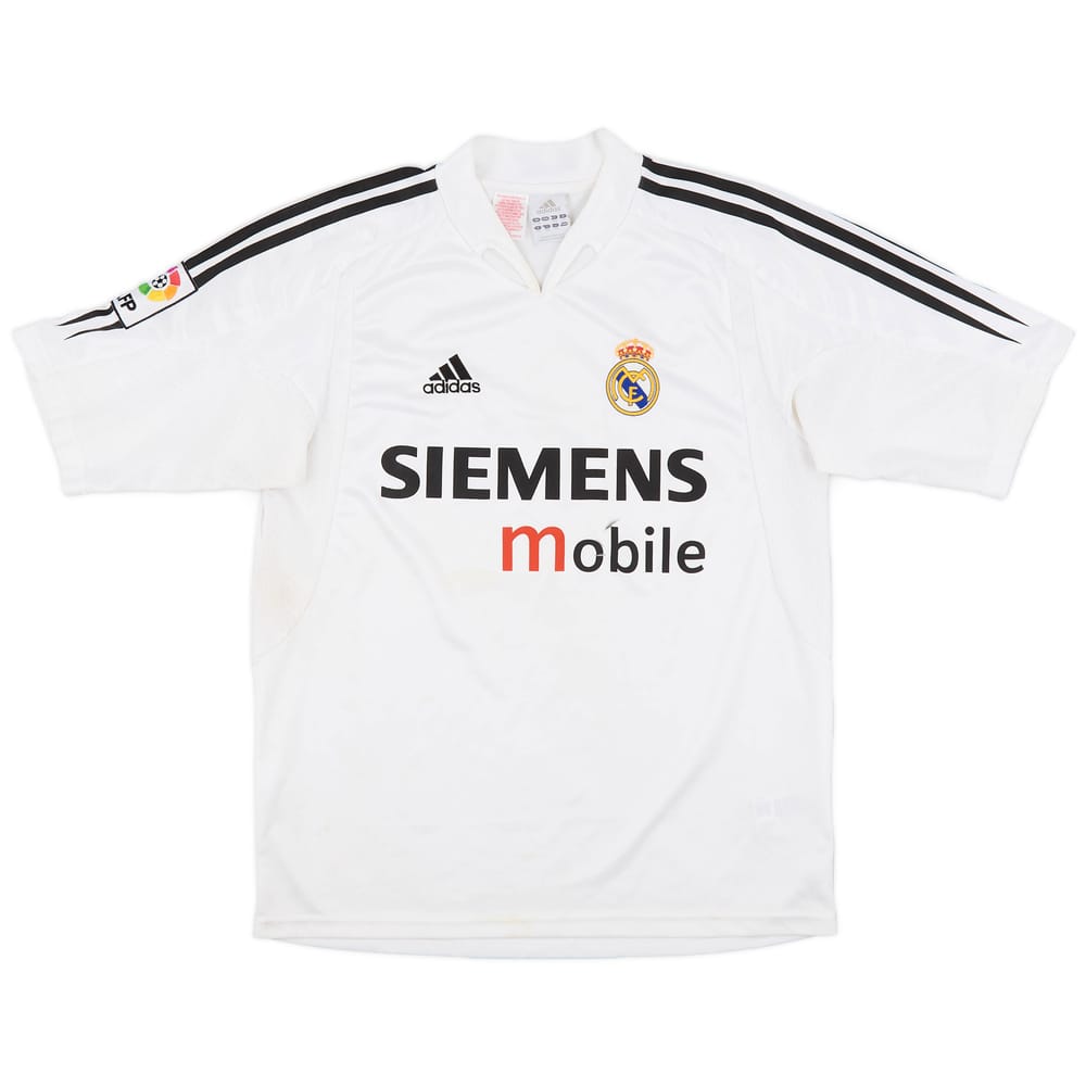 2004-05 Real Madrid Home Shirt - 7/10 - (XL.Boys)