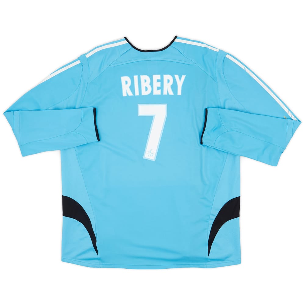2005-06 Olympique Marseille Away L/S Shirt Ribery #7 - 7/10 - (XXL)