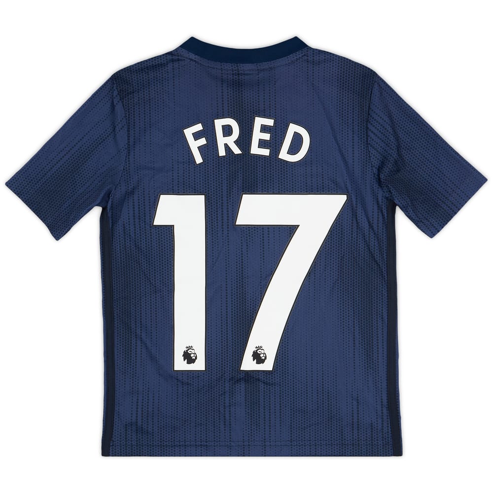 2018-19 Manchester United Third Shirt Fred #17 - 8/10 - (S.Boys)
