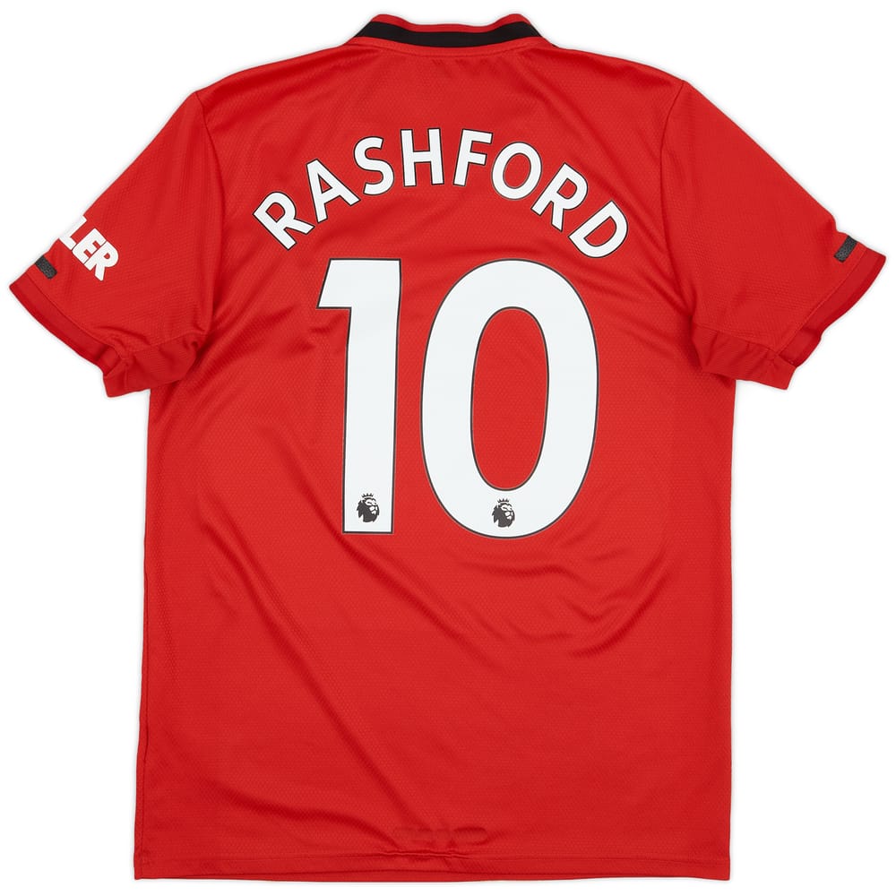 2019-20 Manchester United Home Shirt Rashford #10 - 5/10 - (M)