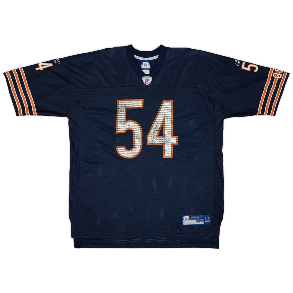 2005-06 Chicago Bears Urlacher #54 Reebok On Field Home Jersey - 5/10 - (XXL)