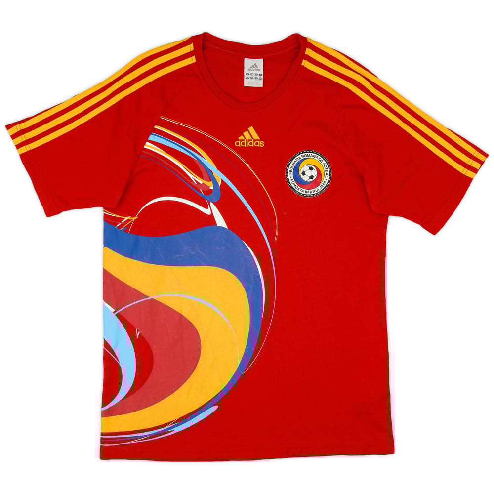 2011 Romania adidas 'Romania vs Argentina' Cotton Tee - 7/10 - (L)