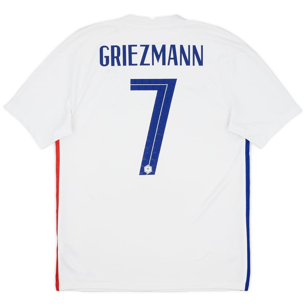 2020-21 France Away Shirt Griezmann #7 - 8/10 - (M)