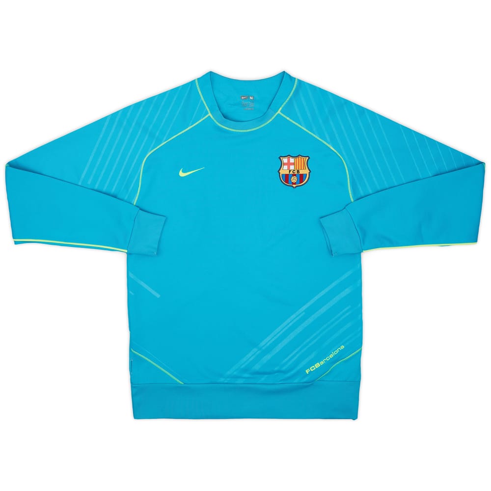 2007-08 Barcelona Nike Sweat Top - 5/10 - (M)