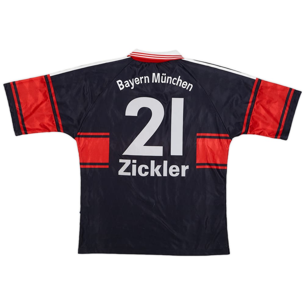 1997-99 Bayern Munich Home Shirt Zickler #21 - 7/10 - (L)