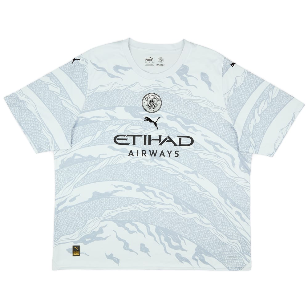 2023-24 Manchester City Puma 'Year of the Dragon' Shirt - 9/10 - (3XL)