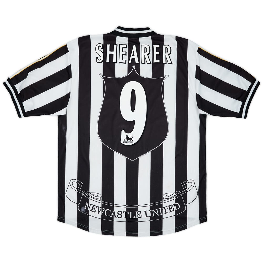 1997-99 Newcastle Home Shirt Shearer #9 - 5/10 - (L)