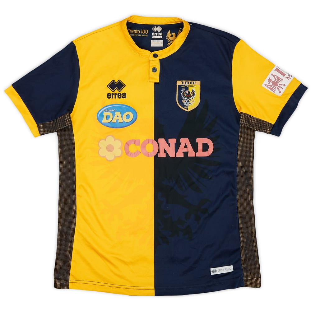 2021-22 AC Trento Centenary Home Shirt #16 - 6/10 - (S)