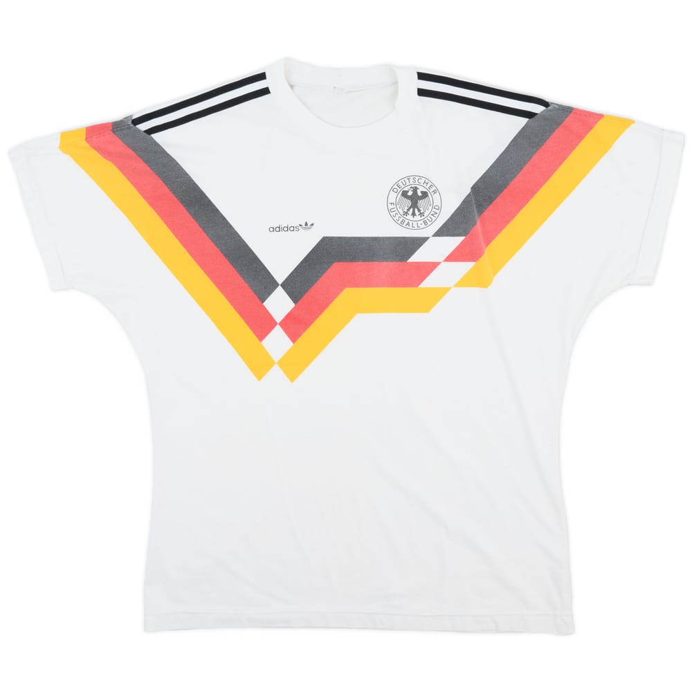 1990-92 Germany adidas Cotton Tee - 7/10 - (L/XL)