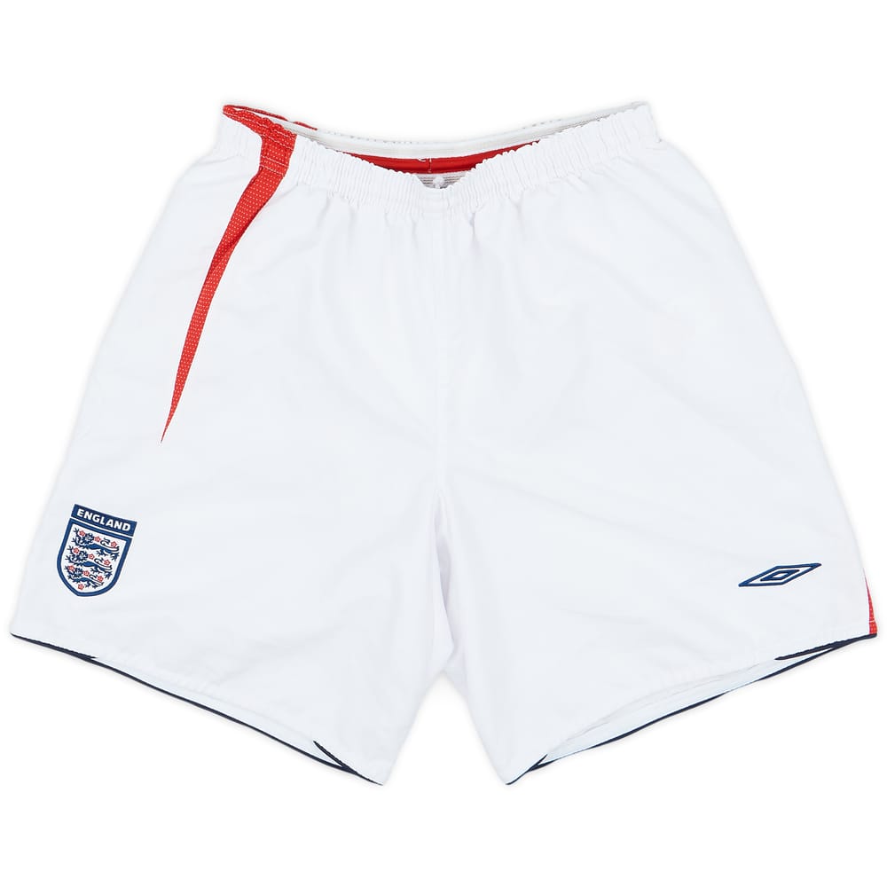 2005-07 England Alternate Home Shorts - 9/10 - (M)