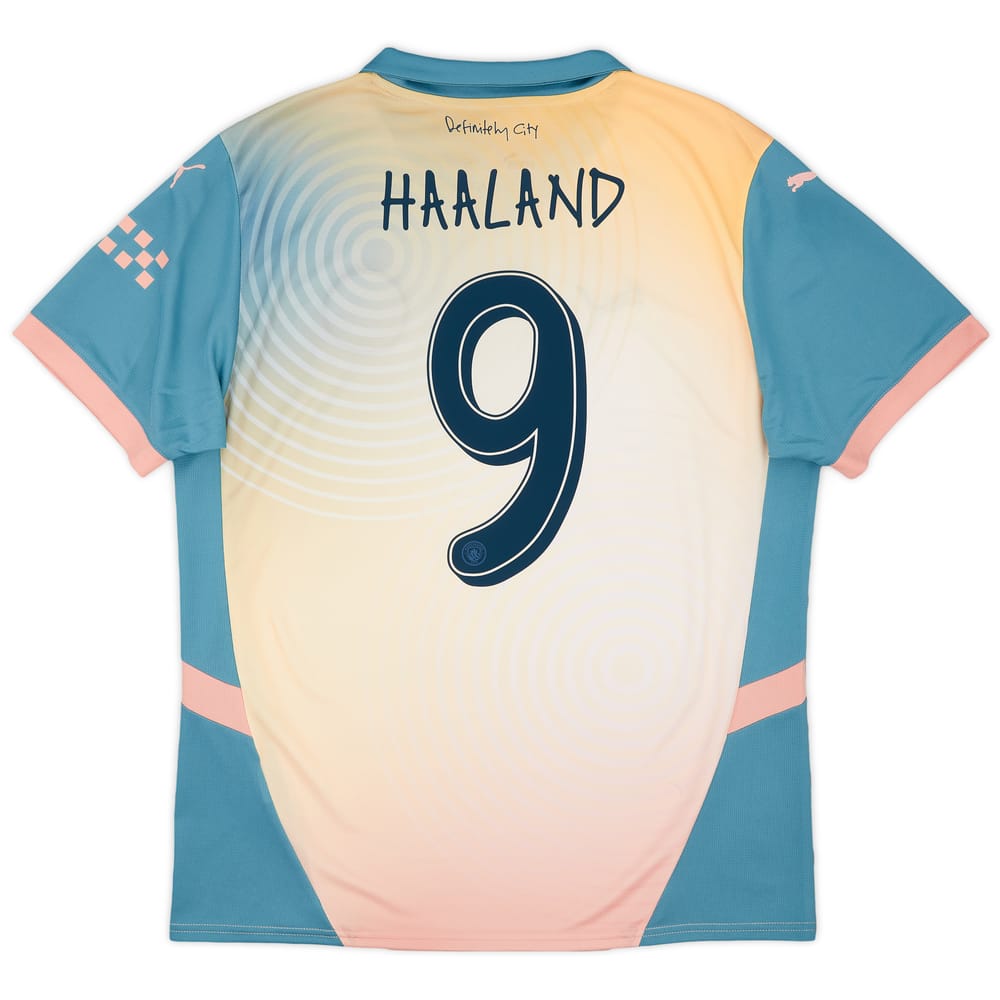 2024-25 Manchester City Fourth Shirt Haaland #9 (L)