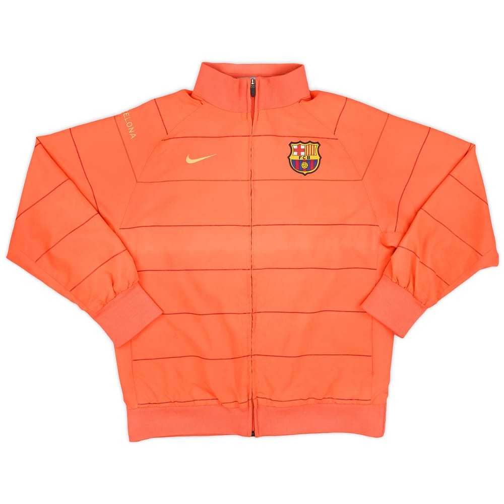 2008-09 Barcelona Nike Track Jacket - 7/10 - (L.Boys)