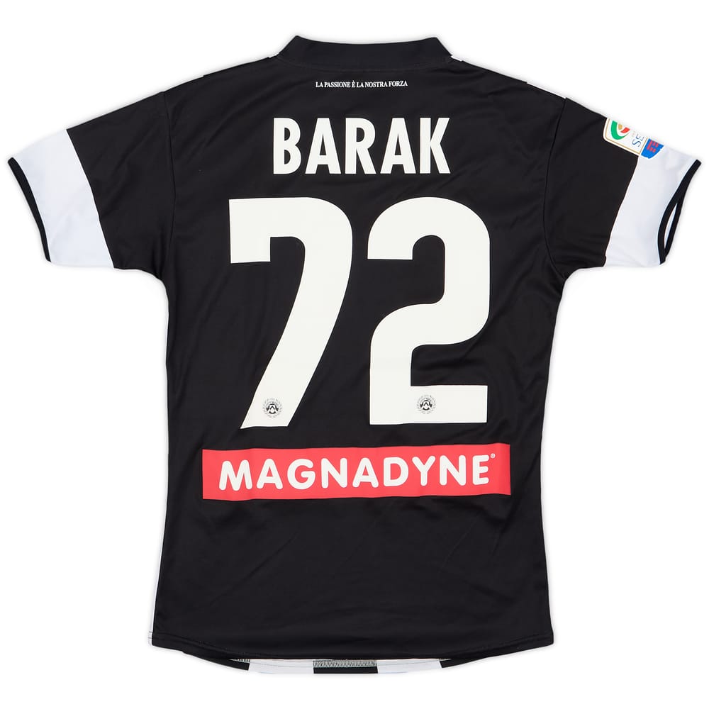 2017-18 Udinese Home Shirt Barak #72 - 6/10 - (S)