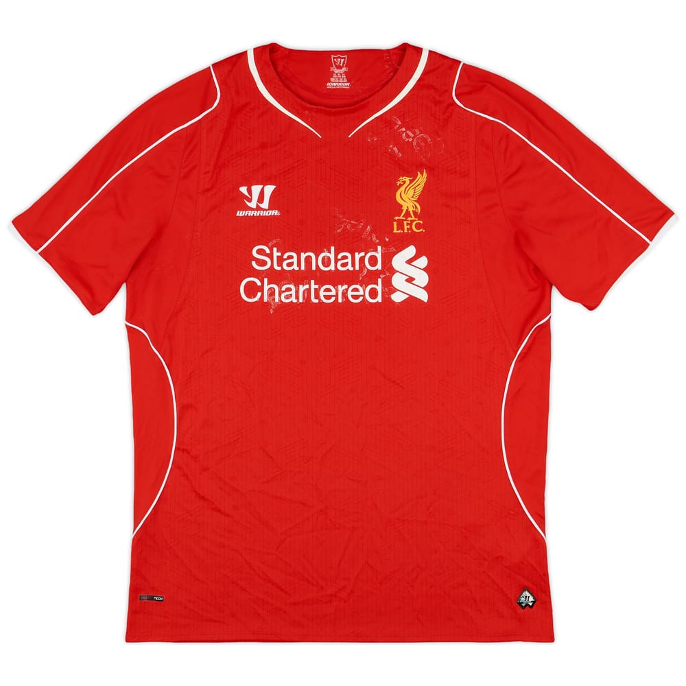 2014-15 Liverpool Home Shirt - 4/10 - (XL)