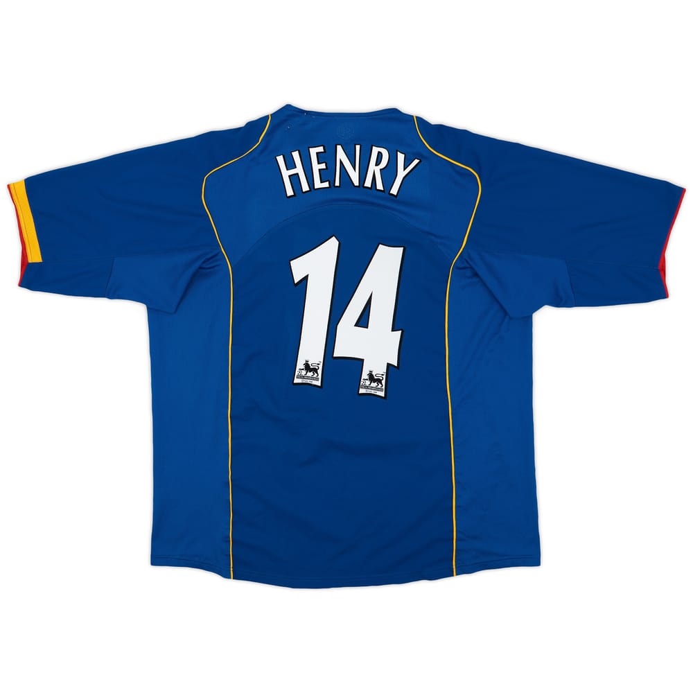 2004-06 Arsenal Away Shirt Henry #14 - 9/10 - (XXL)