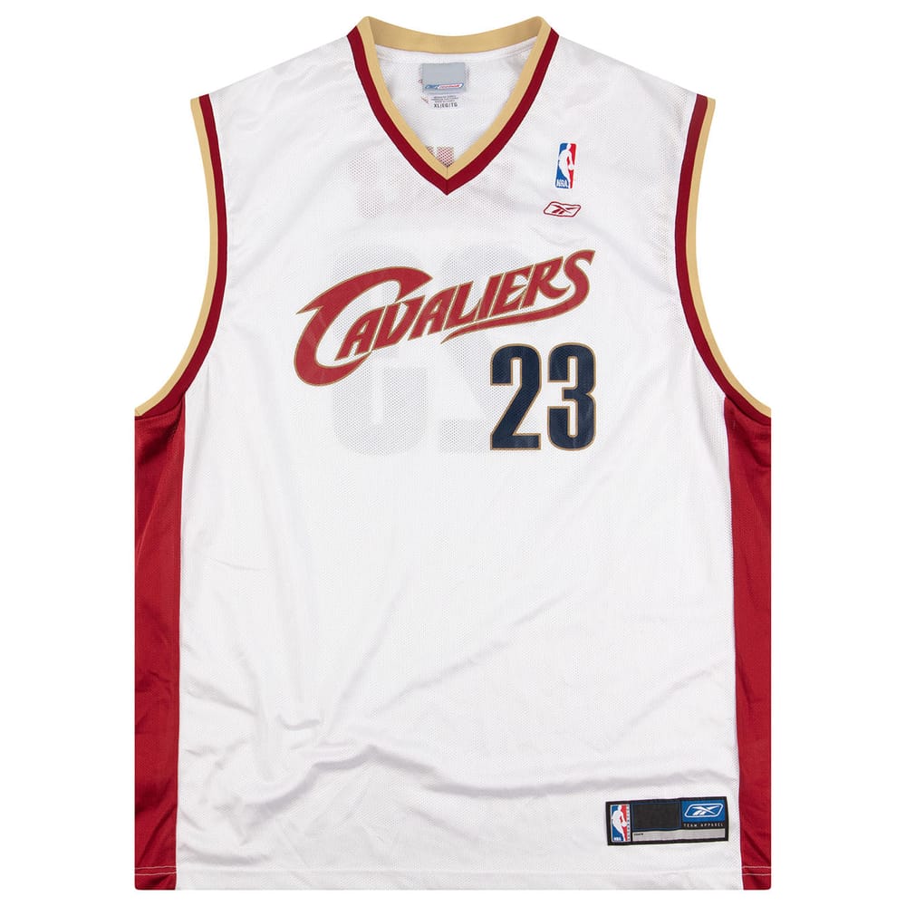 2003-06 Cleveland Cavaliers James #23 Reebok Jersey (Home) Y