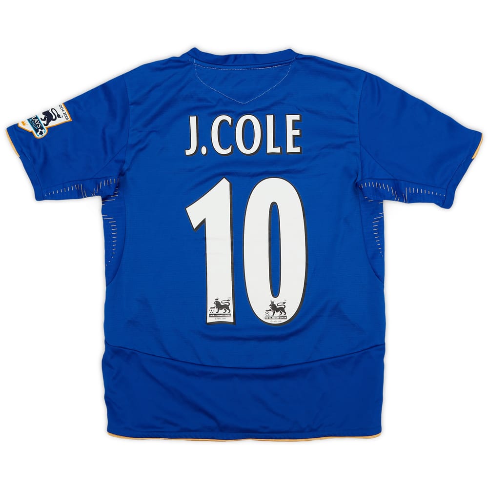 2005-06 Chelsea Centenary Home Shirt J. Cole #10 - 9/10 - (M.Boys)