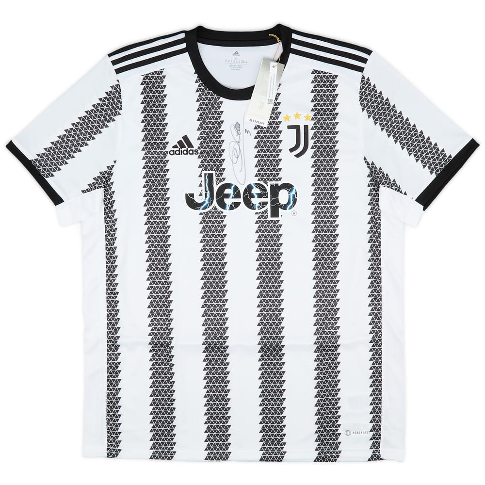 2022-23 Juventus Signed Home Shirt (Chiellini)