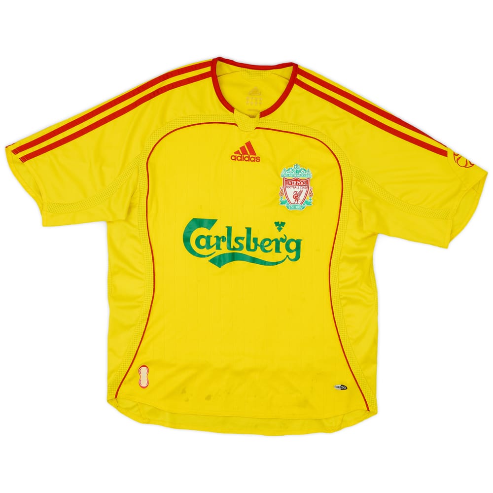 2006-07 Liverpool Away Shirt - 5/10 - (L.Boys)