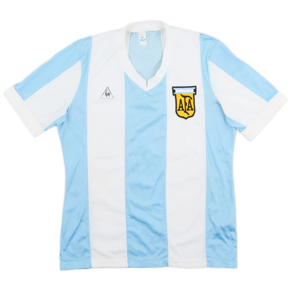 1984-86 Argentina Home Shirt - 6/10 - (L)