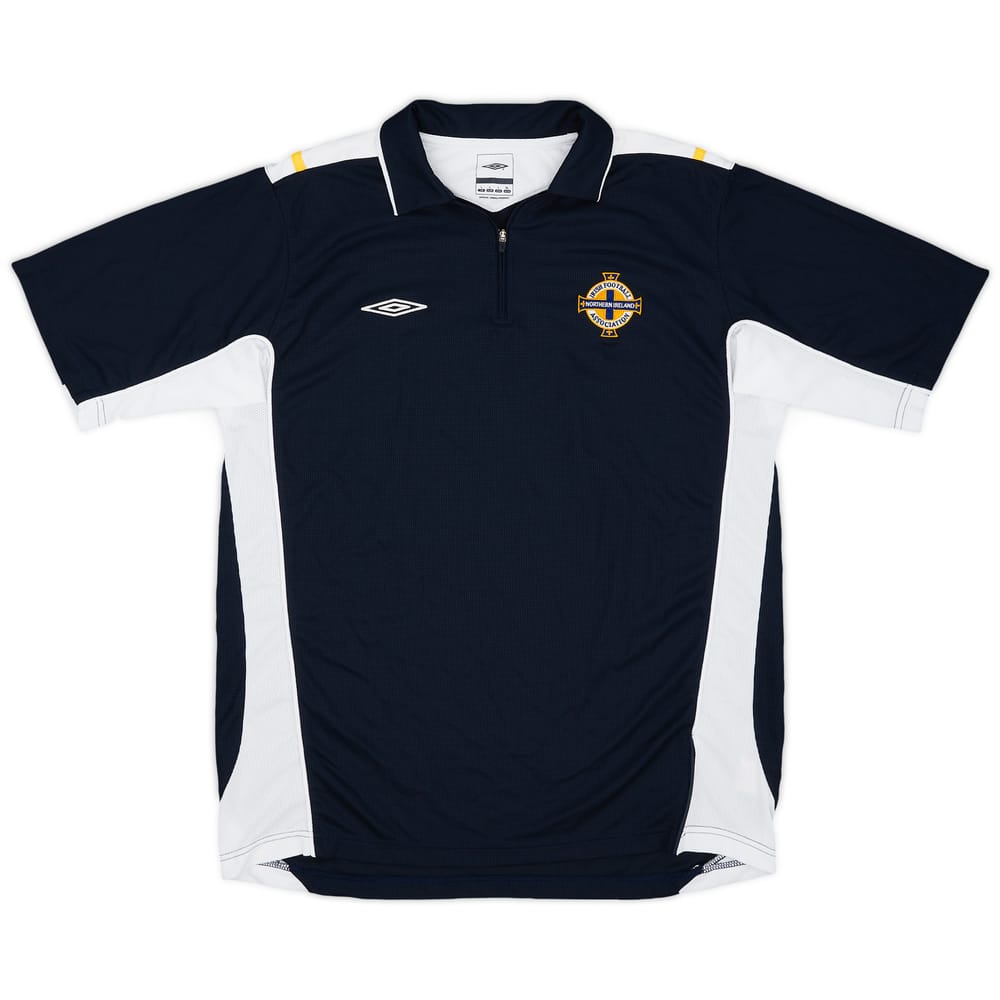 2007-08 Northern Ireland Umbro 1/4 Zip Training Shirt - 9/10 - (L)