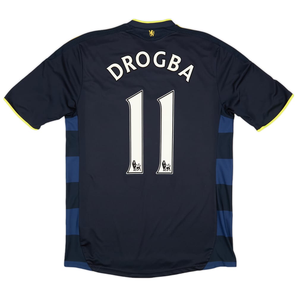 2009-10 Chelsea Away Shirt Drogba #11 - 8/10 - (M)
