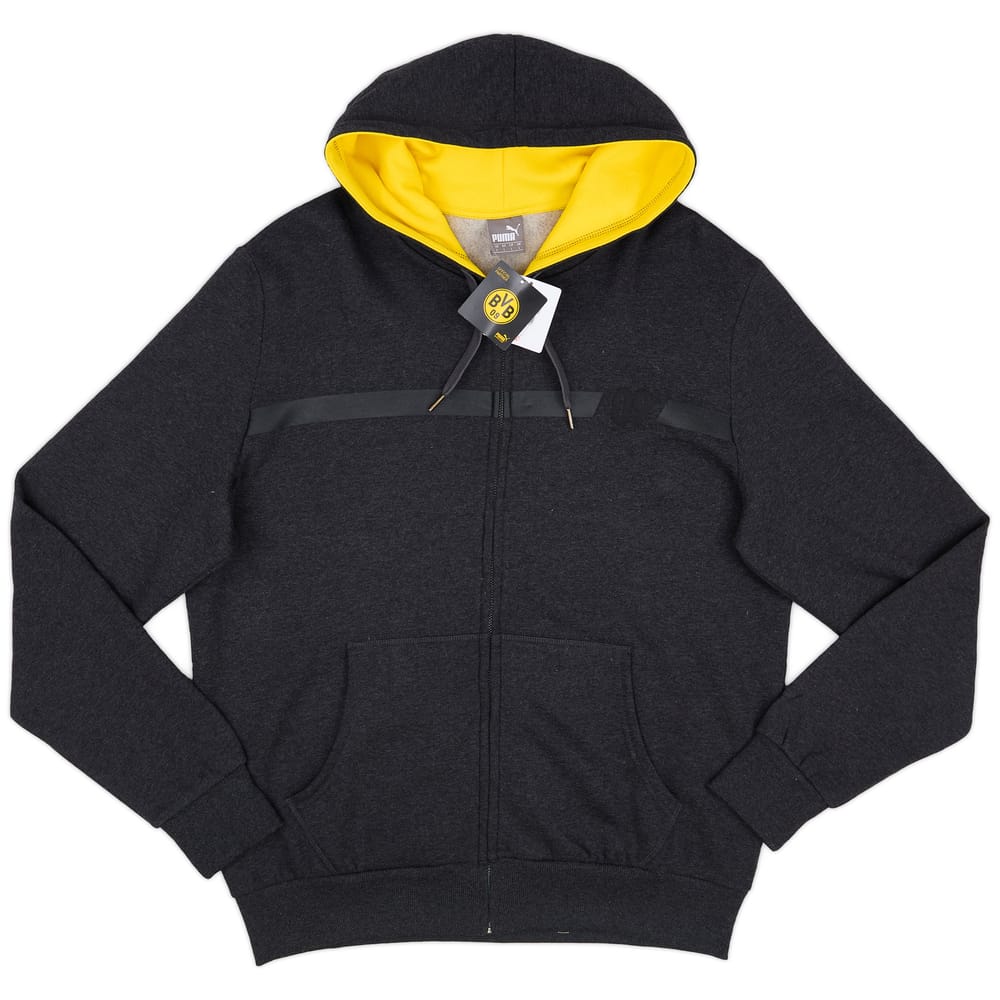 2015-16 Borussia Dortmund Puma Fan Hooded Jacket