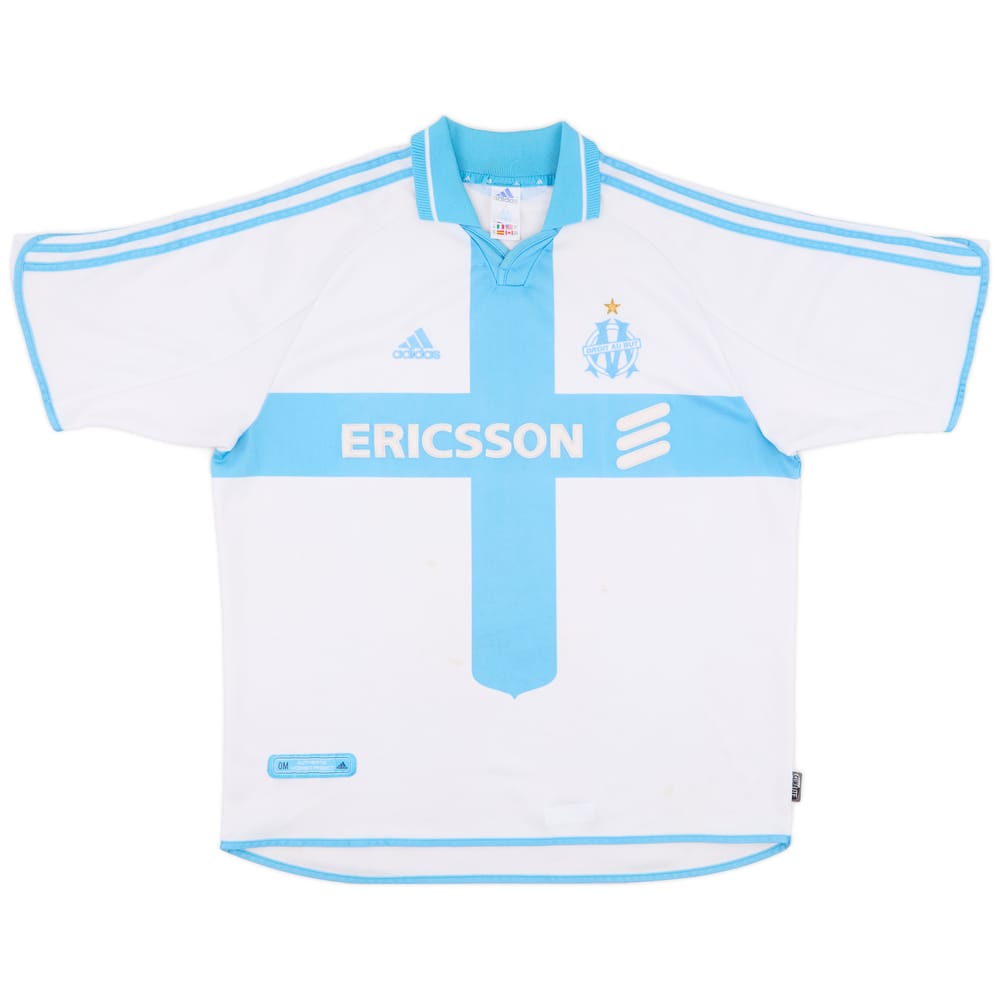 2000-01 Olympique Marseille Home Shirt - 5/10 - (XL)
