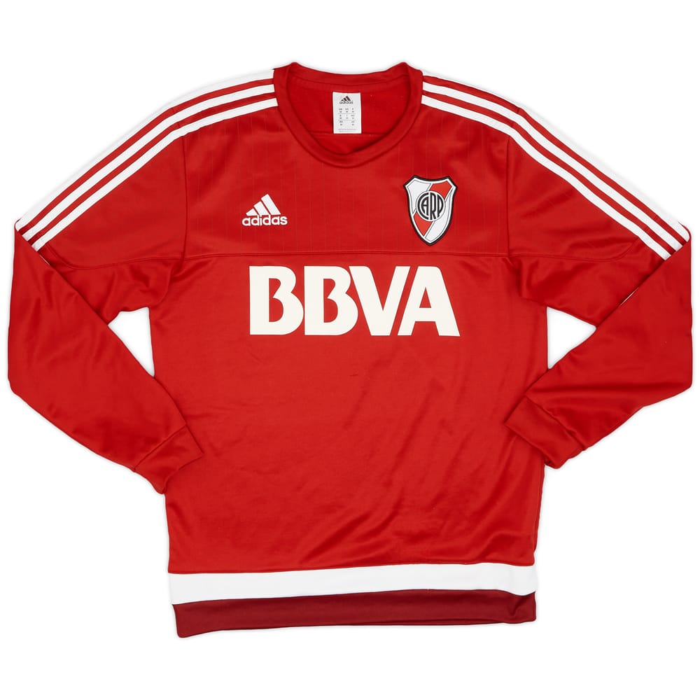 2016-17 River Plate adidas Sweat Top - 8/10 - (M)