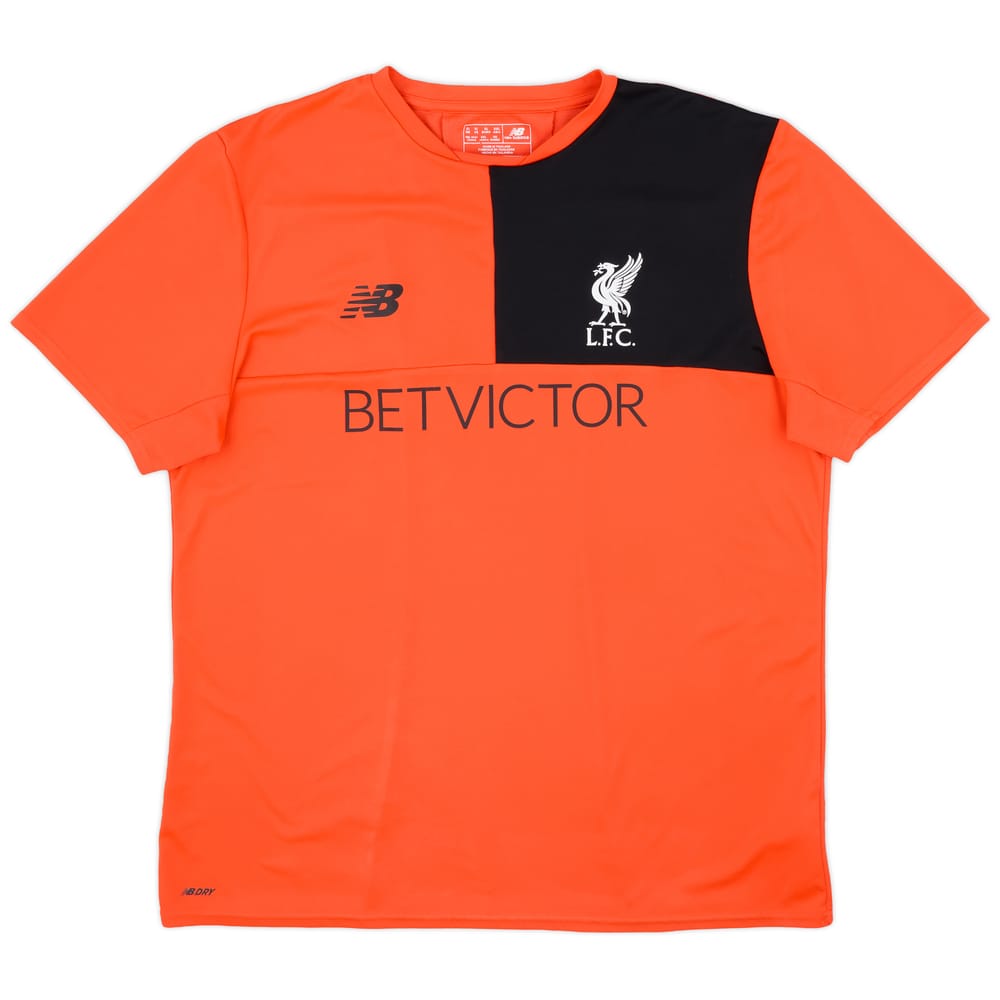 2016-17 Liverpool New Balance Training Shirt - 9/10 - (XL)