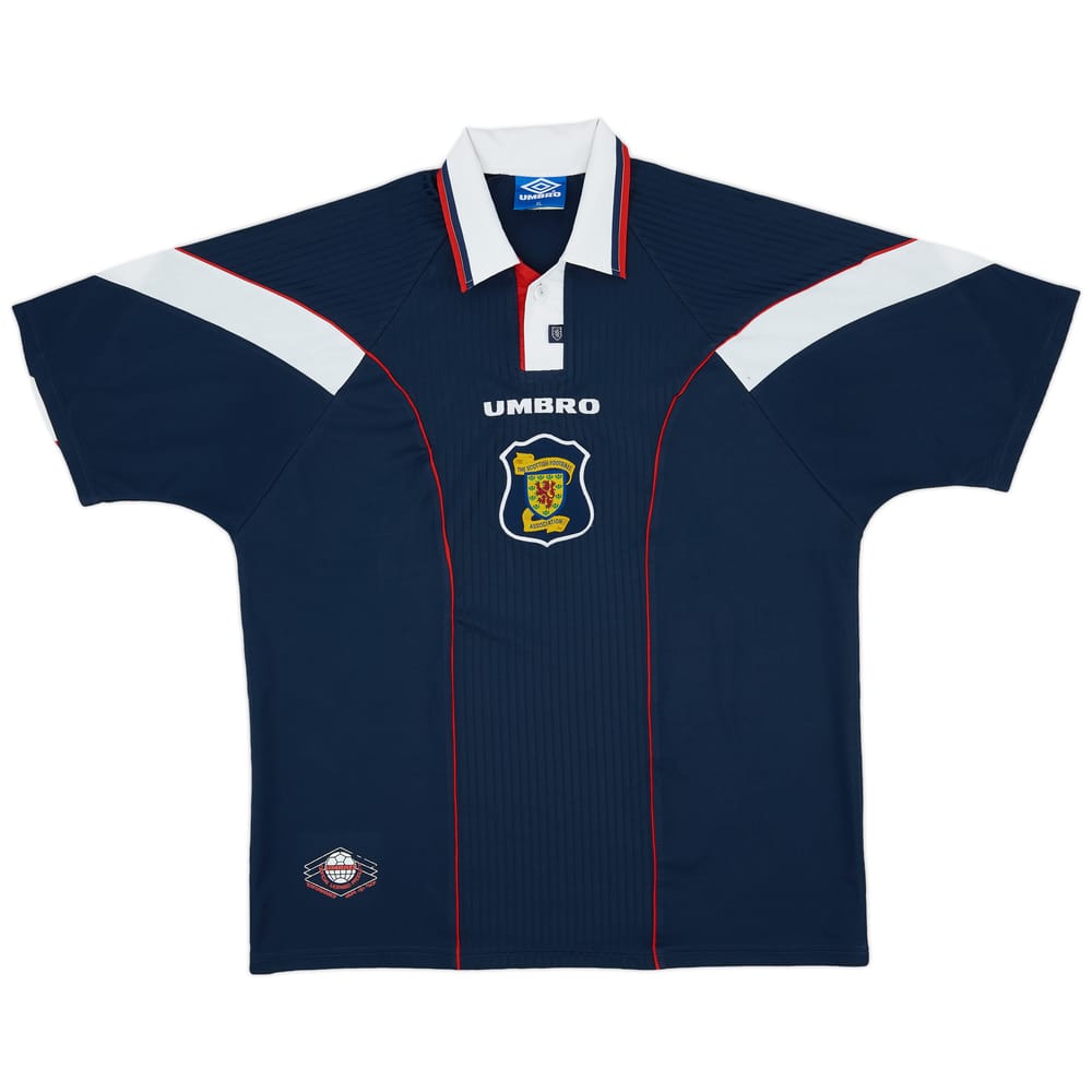 1996-98 Scotland Home Shirt - 8/10 - (XL)