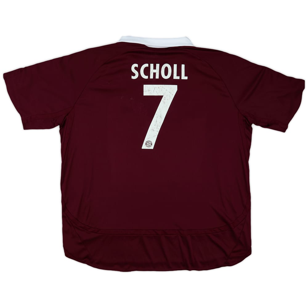2006-07 Bayern Munich CL Shirt Scholl #7 - 4/10 - (XXL)