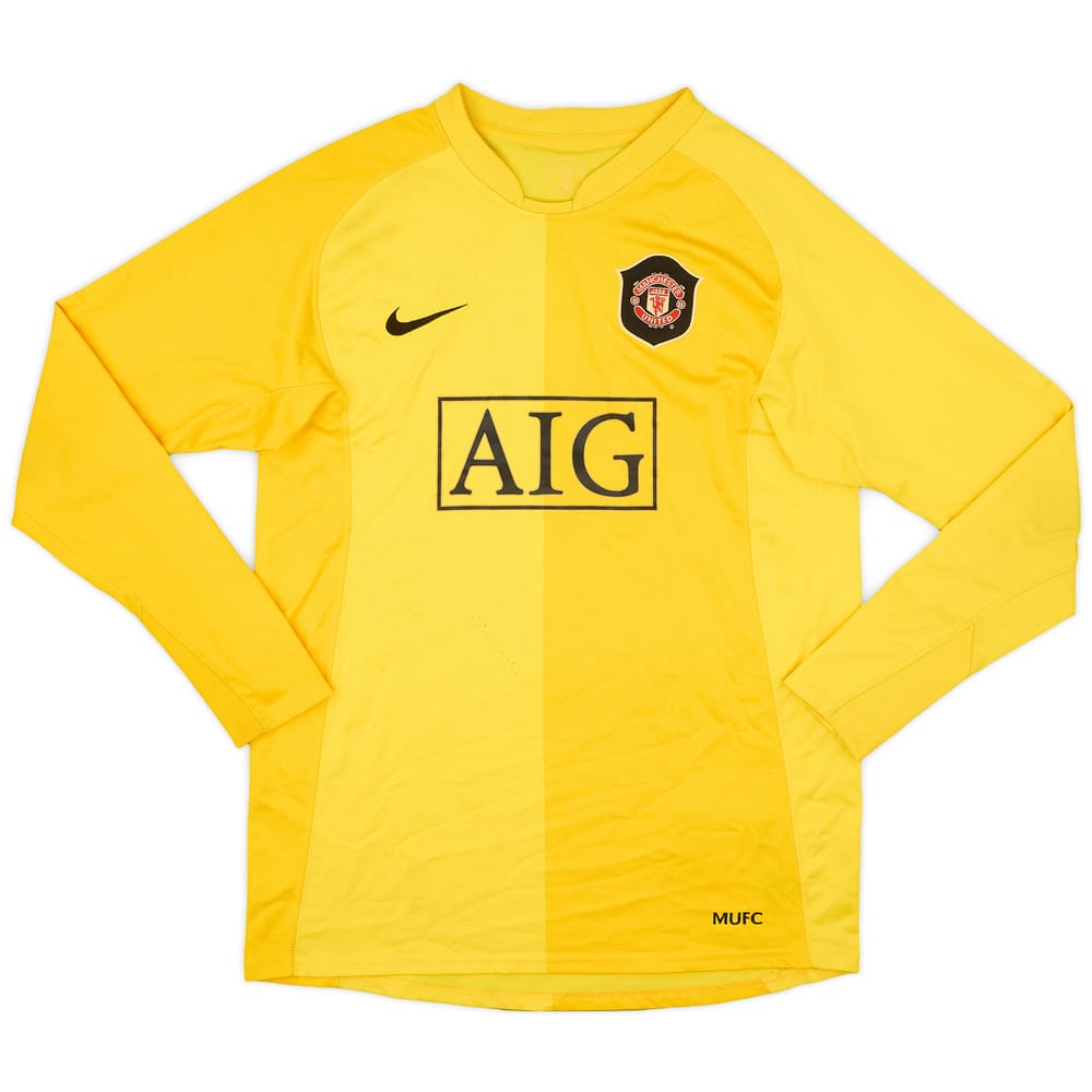 2006-07 Manchester United GK Shirt - 7/10 - (XL.Boys)