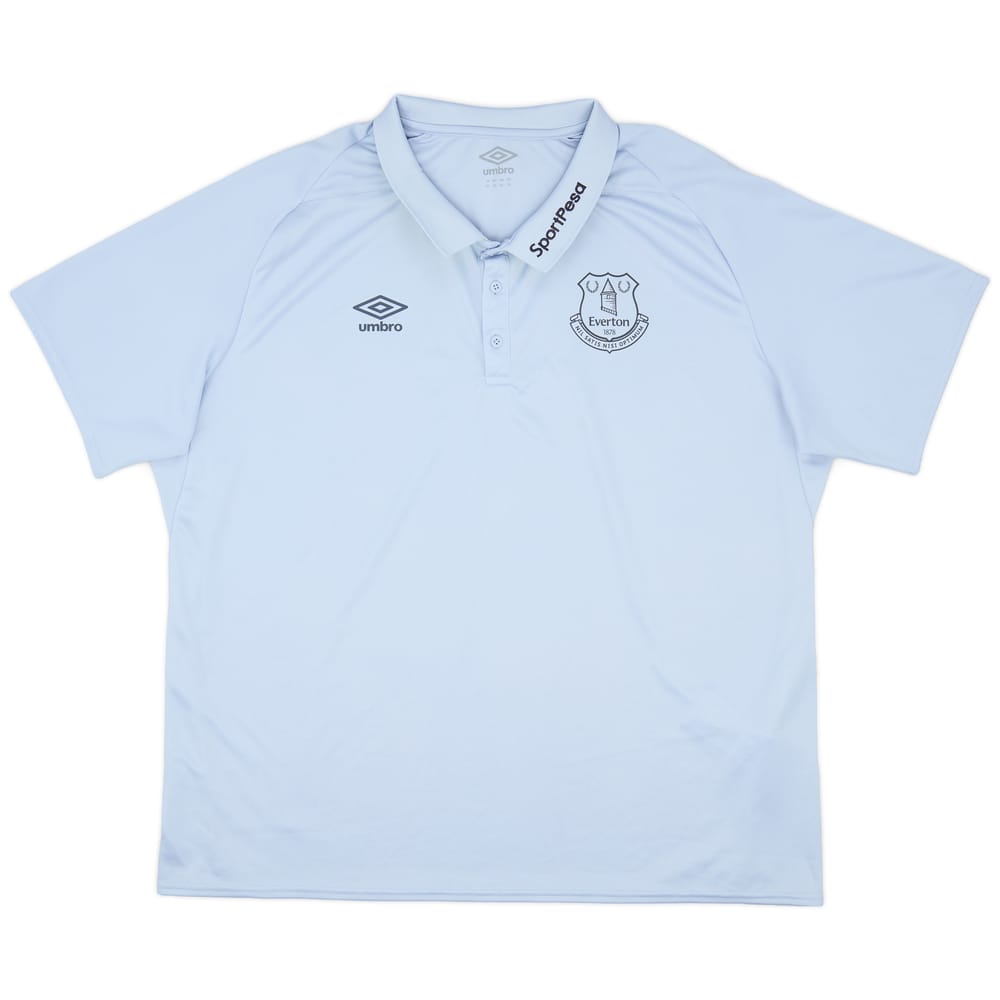 2018-19 Everton Umbro Polo Shirt - 8/10 - (3XL)