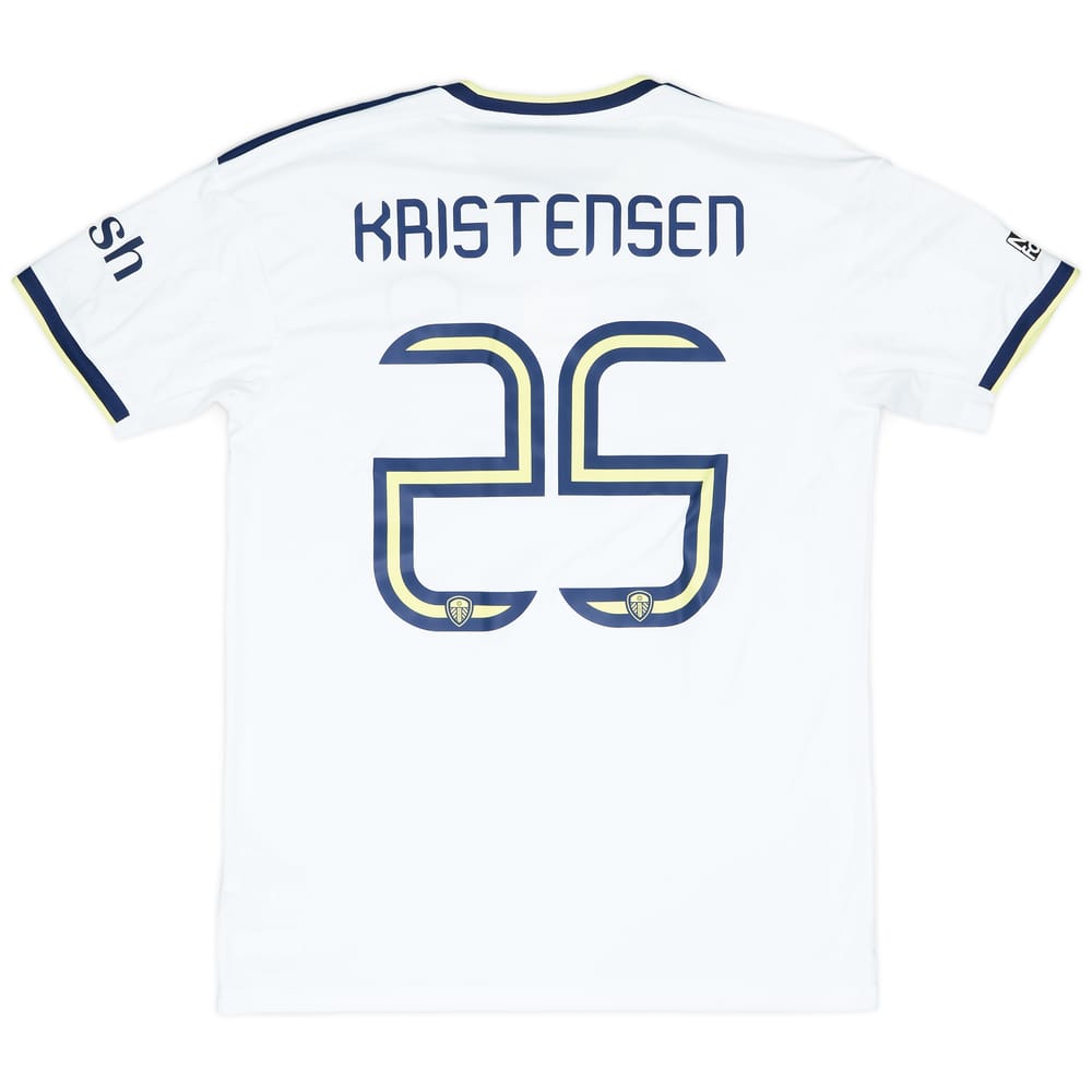 2022-23 Leeds Match Issue Carabao Cup Home Shirt Kristensen #25